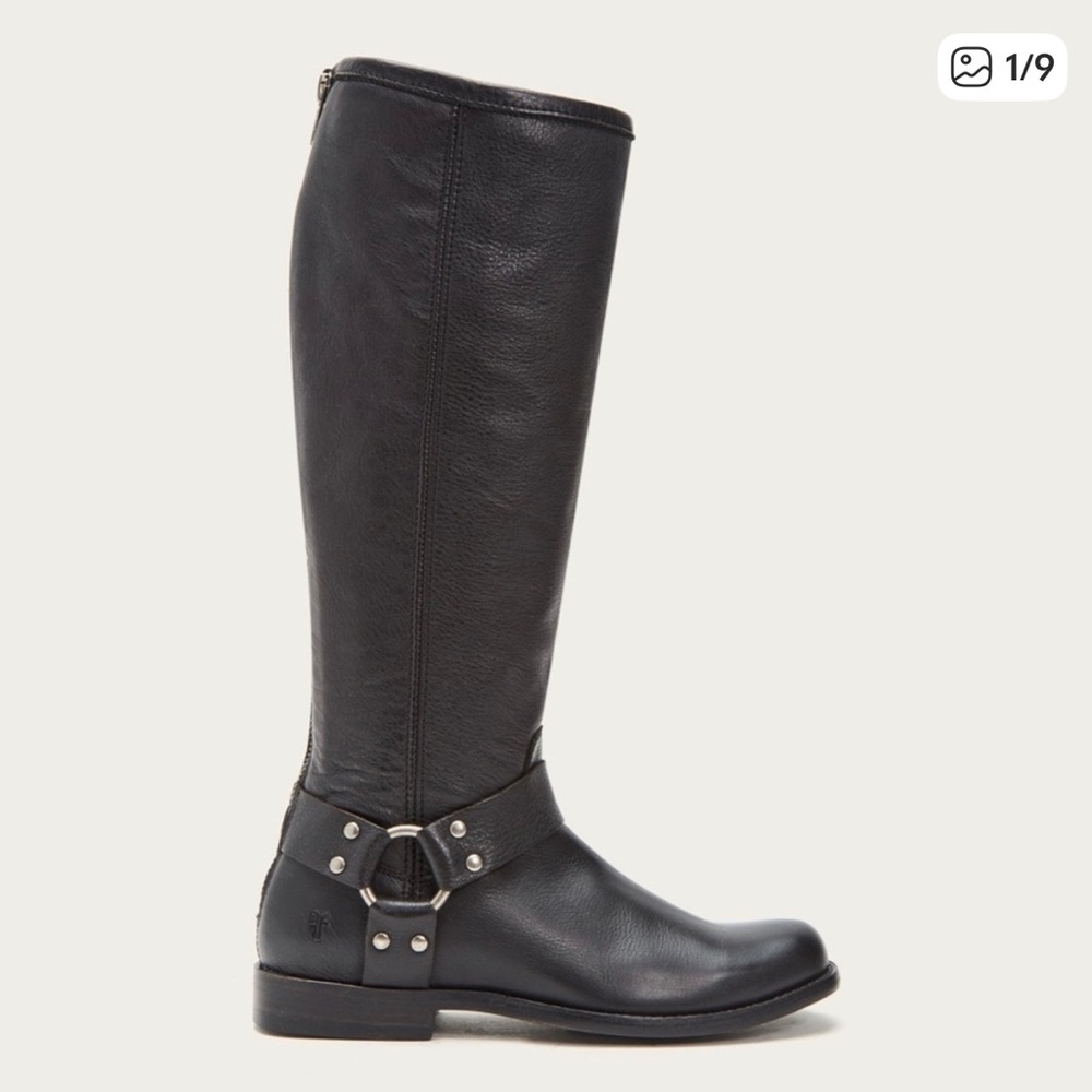 Frye Phillip Harness Tall Boots